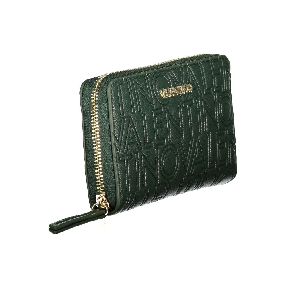Verde Poliuretano Women Wallet