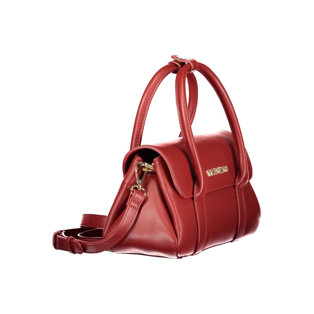 Rosso Poliuretano Woman Handbag