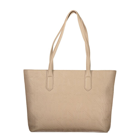 Brown Polyethylene Handbag