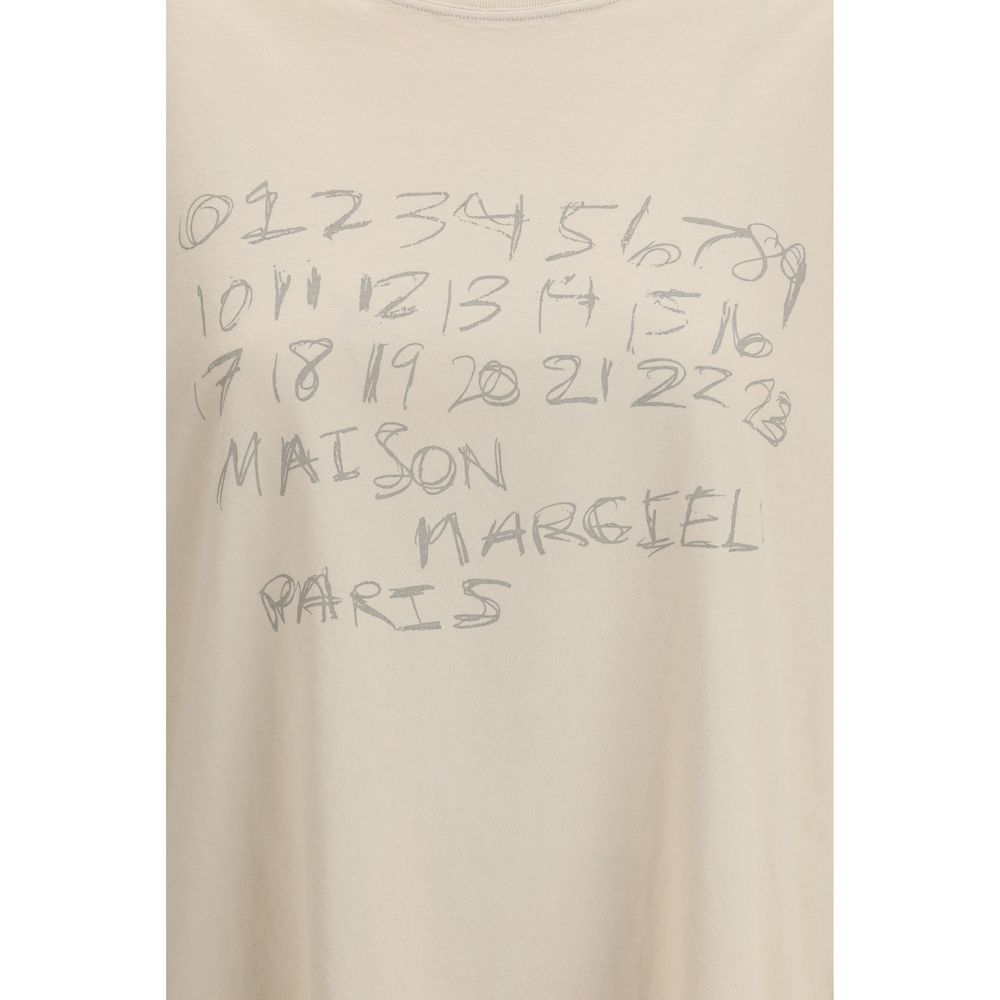 Beige Cotton T-Shirt