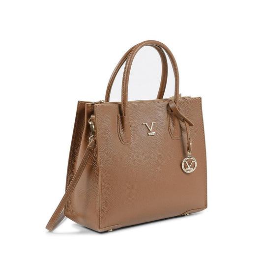 Brown Leather Tote Bag