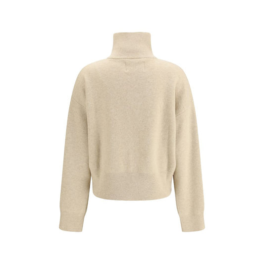 Beige Cashmere Bomber
