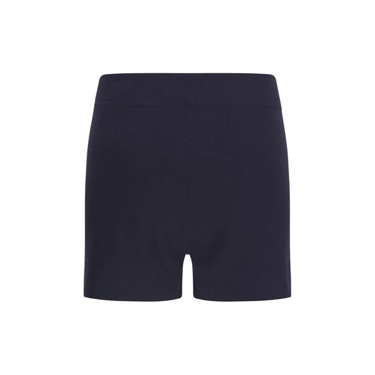 Blue Cotton Shorts