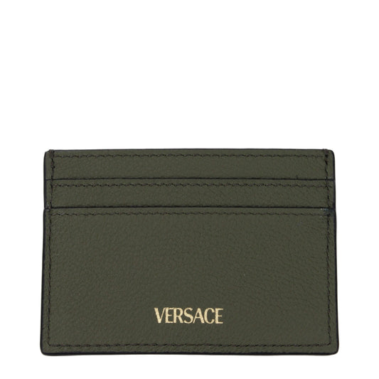 Green Leather Cardholder