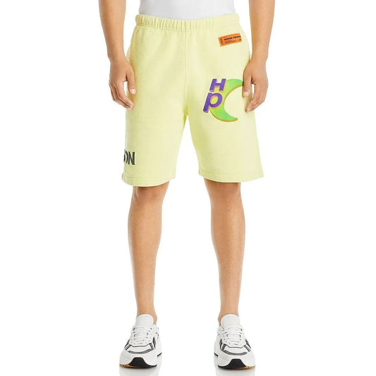 Bicolor Cotton Shorts