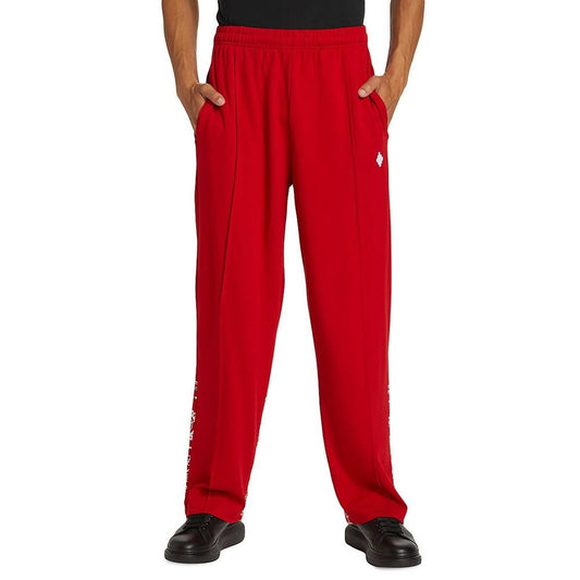 Multicolor Elastane Athletic Pants
