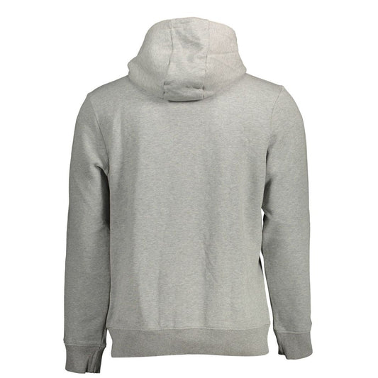 Gray Cotton Hoodie