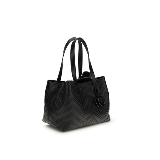 Black Napa Leather / Calf Bos Taurus Handbag