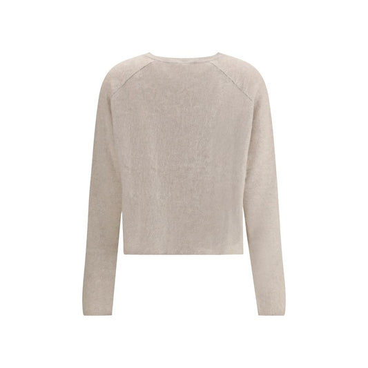 Beige Cashmere Cashmere Sweater