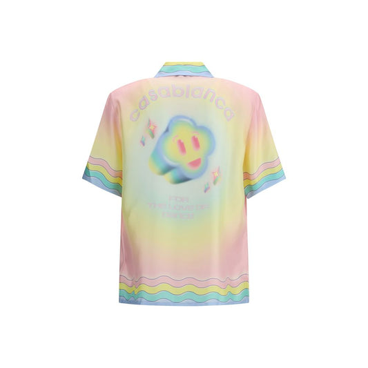 Multicolor Silk Pattern Shirt