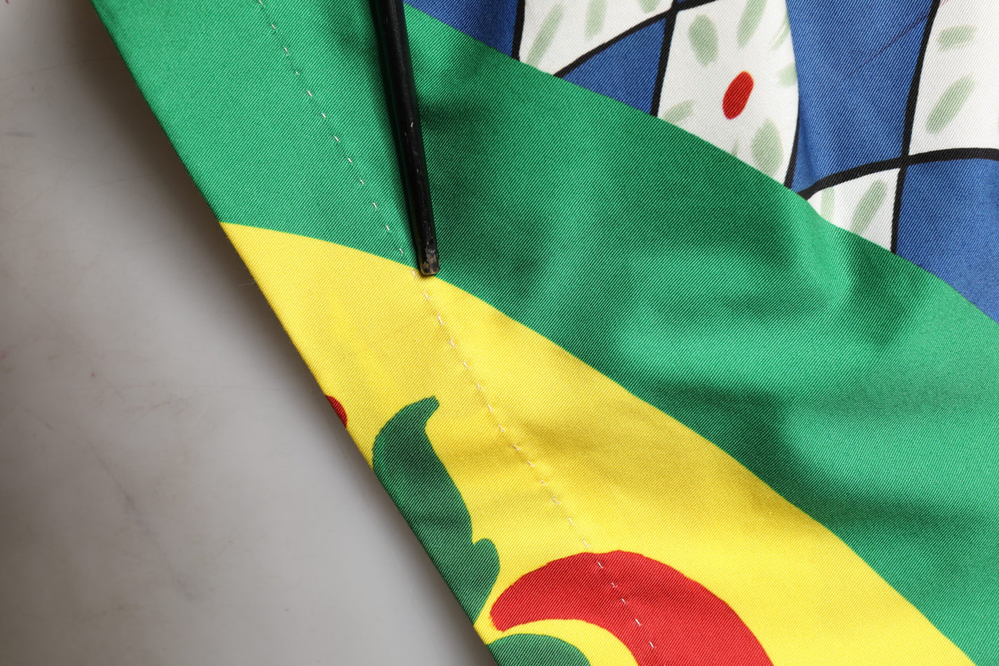 Multicolor Carretto Print Men Bermuda Shorts