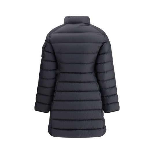 Black Polyester Coat