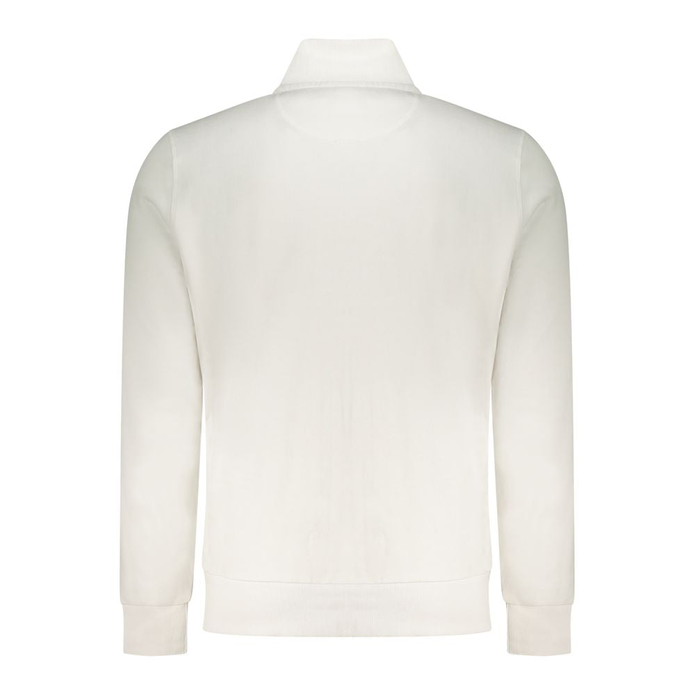White Cotton Men's Sweatshirt