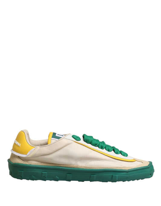 Multicolor Old Runner Lace Up Sneakers Shoes