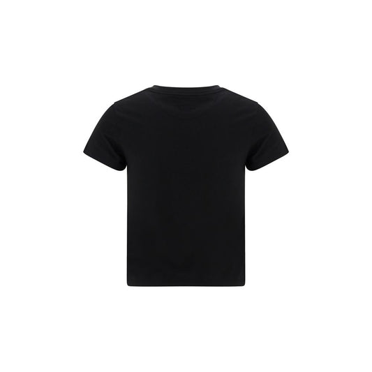 Black Cotton T-Shirt