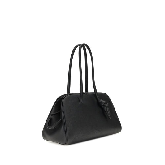 Black Calf Leather Bos Taurus Shoulder Bag