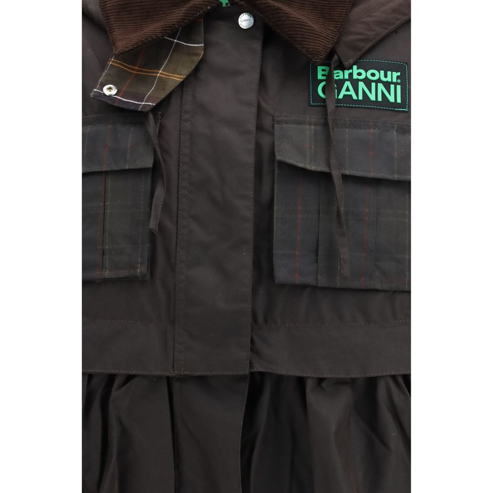 Brown Cotton Coat
