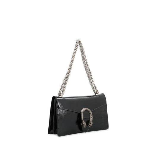 Black Calfskin Crossbody Bag