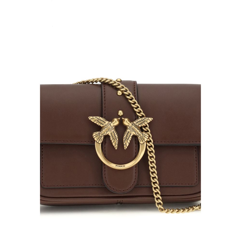 Brown Calf Leather Bos Taurus Shoulder Bag