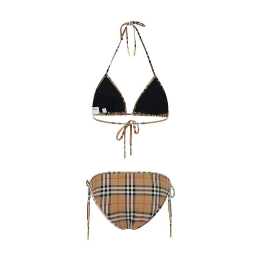 Brown Polyamide Bikini