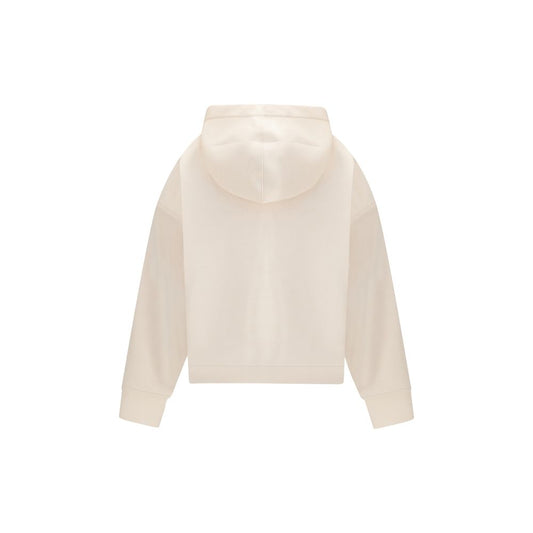 White Modal Sweatshirt