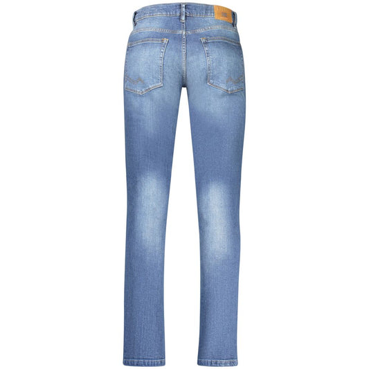 Blu Cotton Men Jeans
