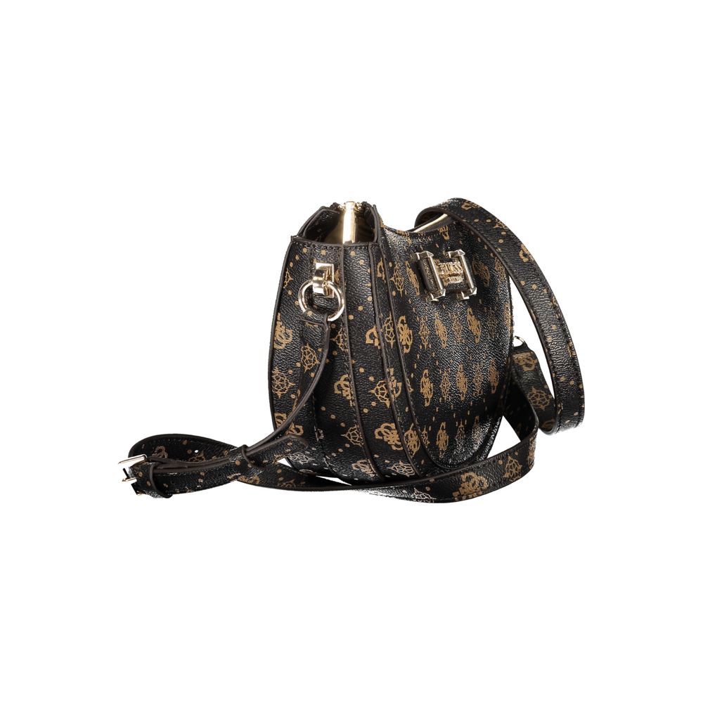 Marrone Poliuretano Women Handbag