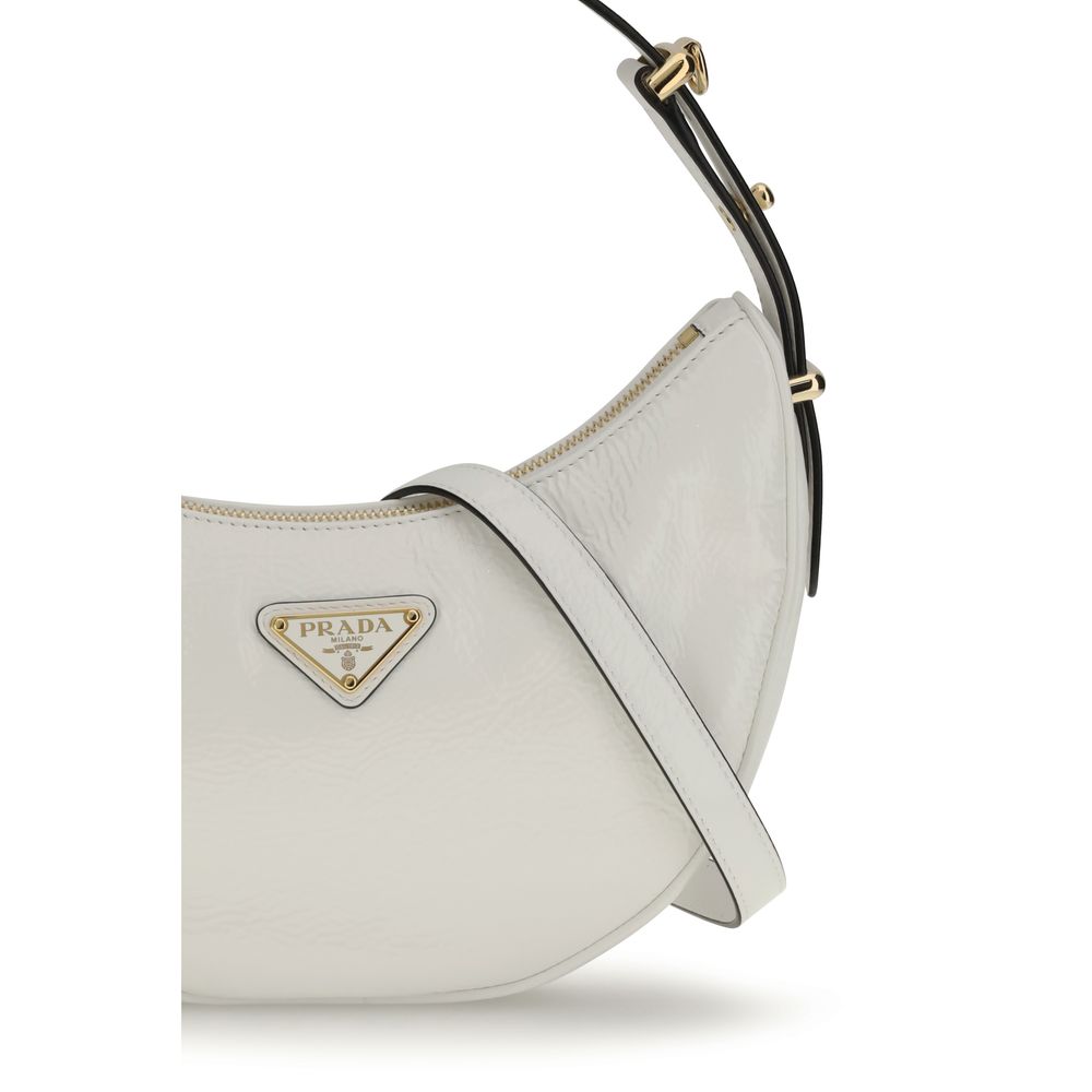 White Calf Leather Bos Taurus Shoulder Bag