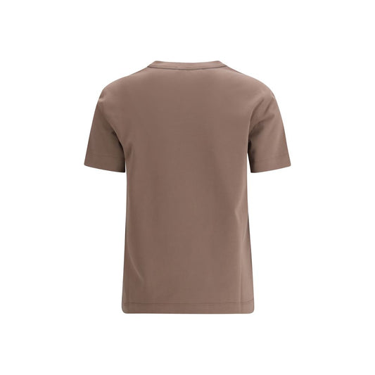 Brown Cotton T-Shirt