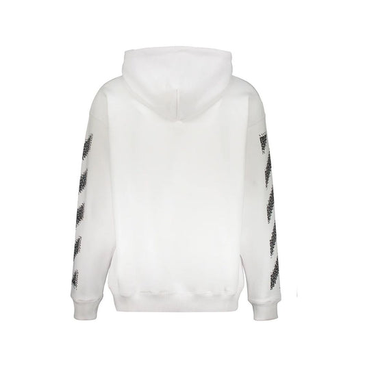 White Cotton Sweatshirt