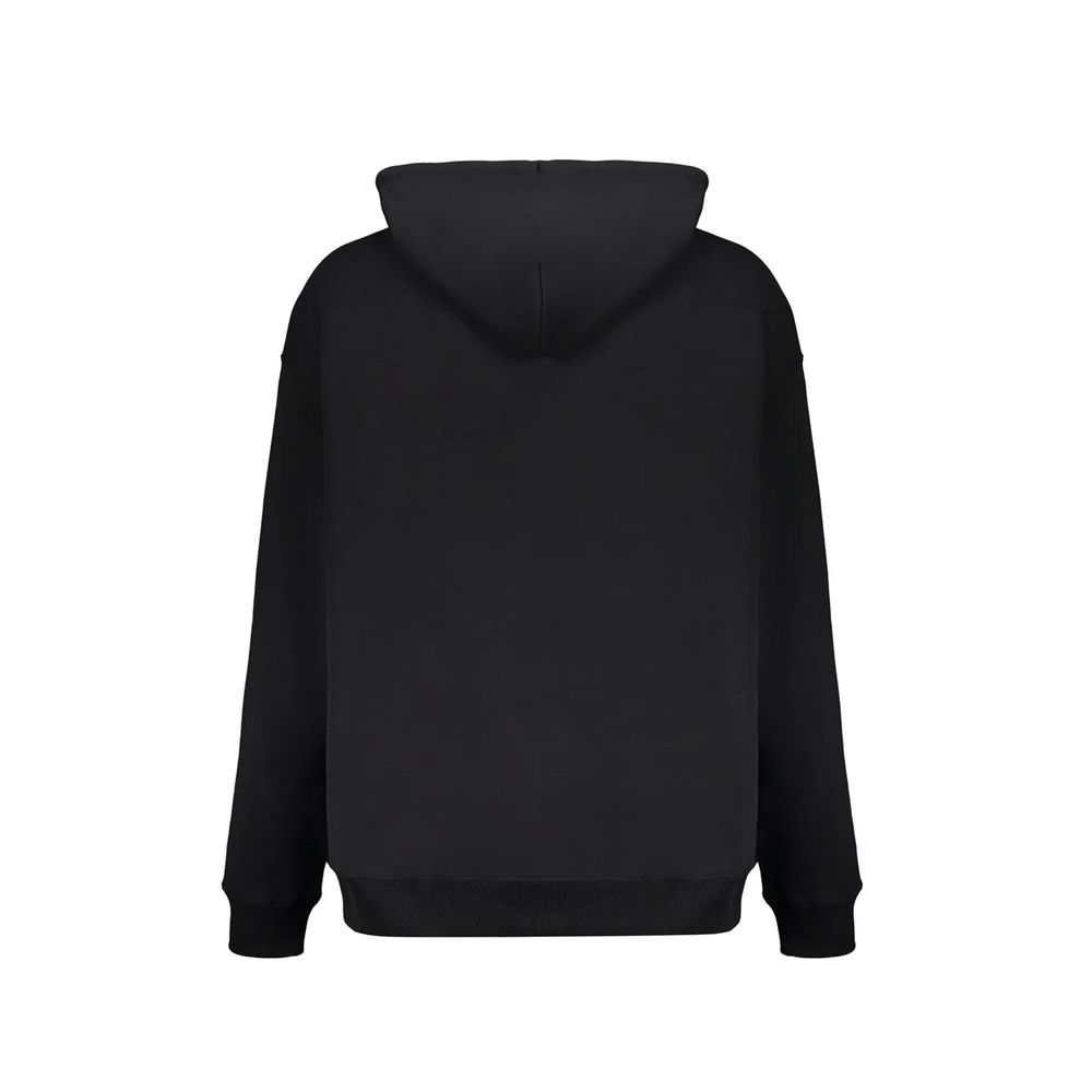 Black Cotton Sweatshirt