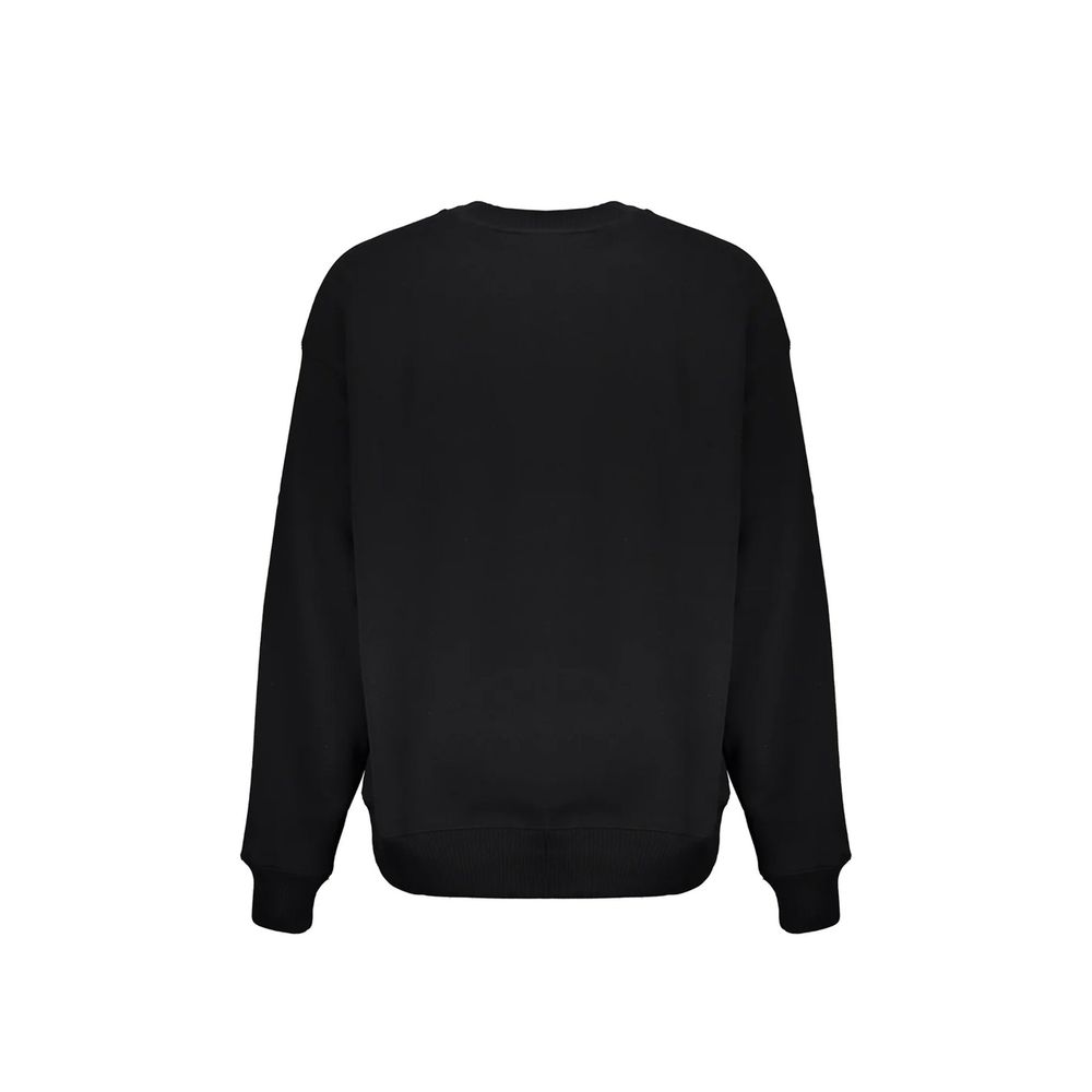Black Cotton Sweatshirt