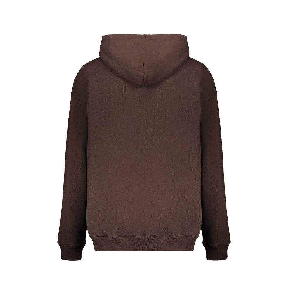 Brown Cotton Sweatshirt