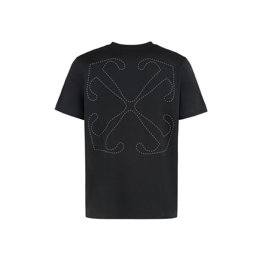 Black Cotton T-Shirt