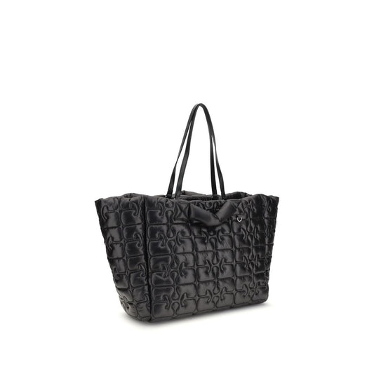 Black Polyamide Handbag