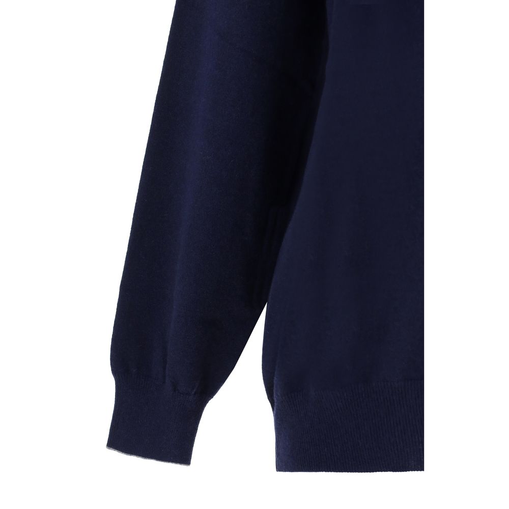 Blue Cashmere Cashmere Sweater