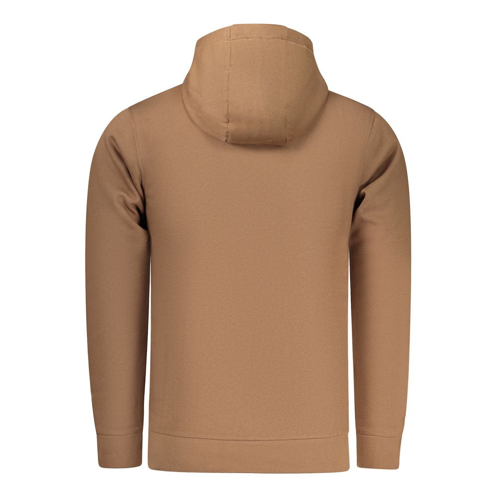 Marrone Cotton Men Sweatshirt