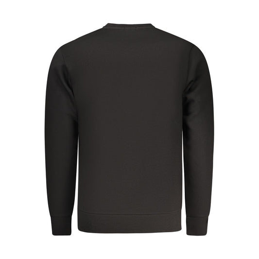 Black Cotton Men's Sweatshirt