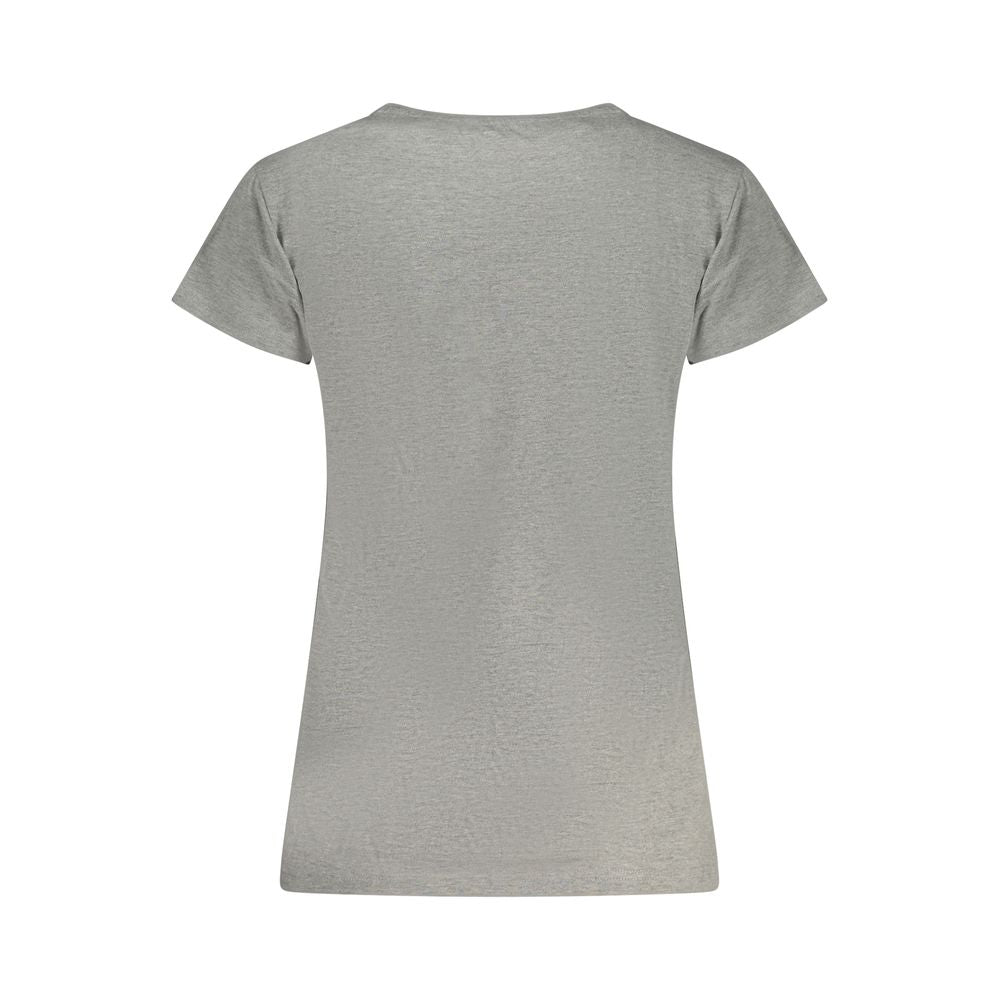 Gray Cotton Women Intimate T-Shirt