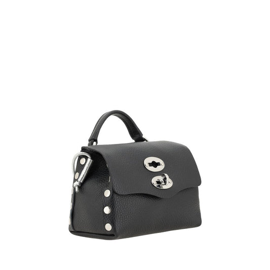 Black Calf Leather Bos Taurus Shoulder Bag