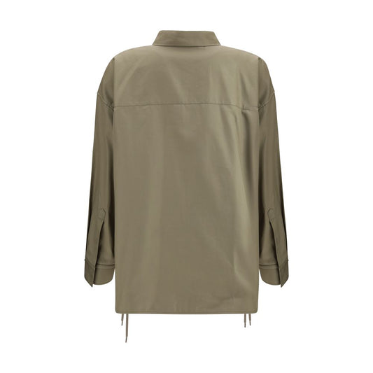Beige Cotton Shirt
