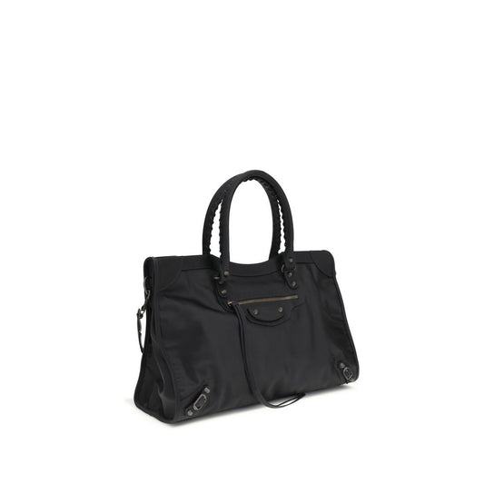 Black Polyamide Handbag