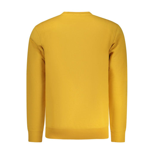 Yellow Cotton Men's Sweatshirt
