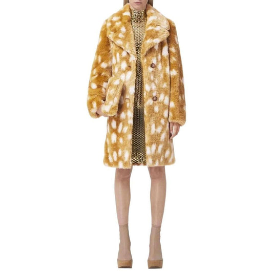 Beige Lambskin Coat