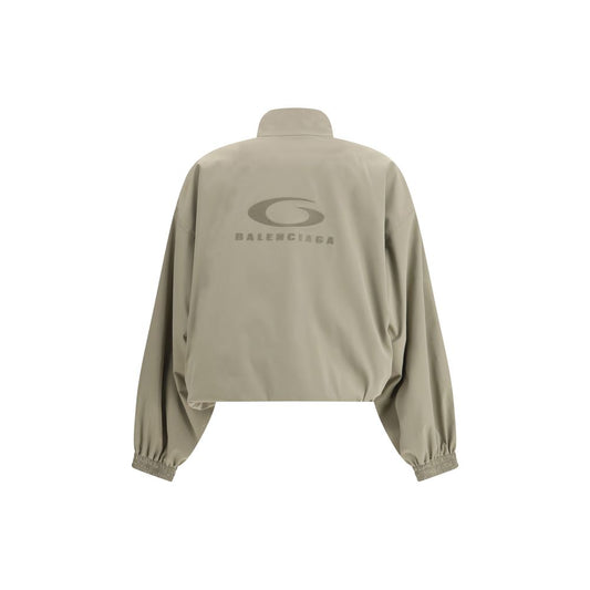 Beige Polyester Sweatshirt