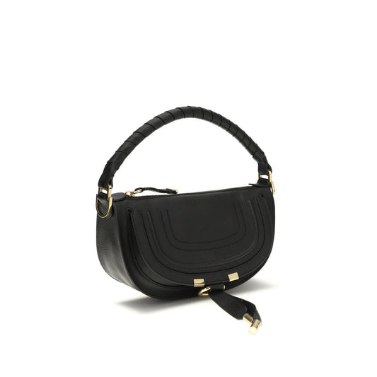 Black Calf Leather Bos Taurus Shoulder Bag