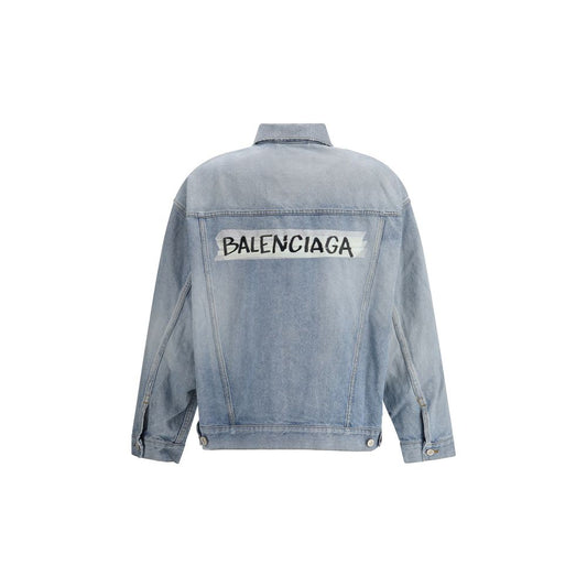 Blue Cotton Denim Jacket