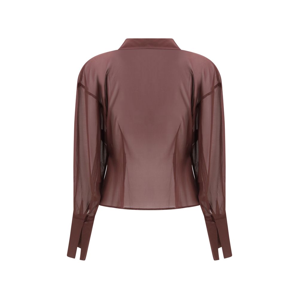 Multicolor Silk Blouse