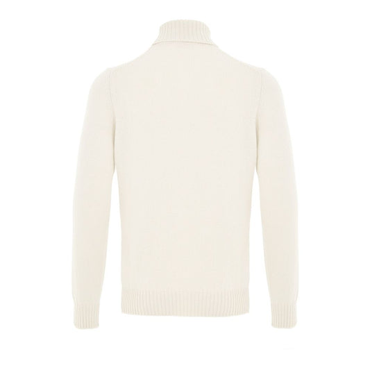 White Wool Turtleneck
