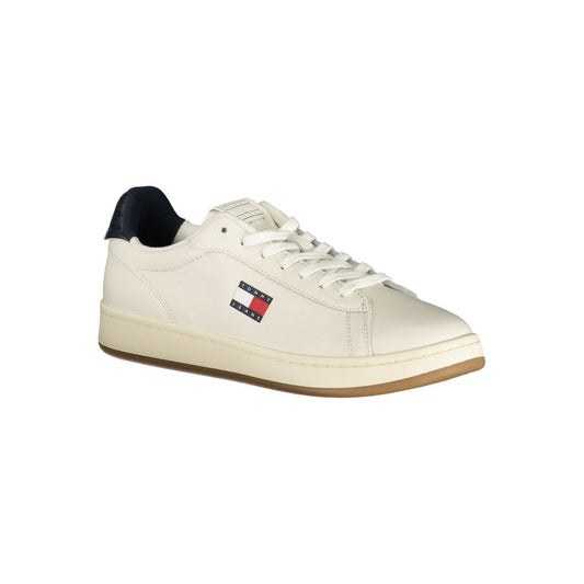 Bianco Poliuretano Men Sneaker